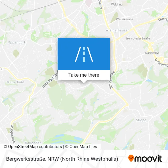 Bergwerksstraße map