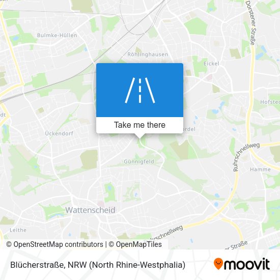 Blücherstraße map