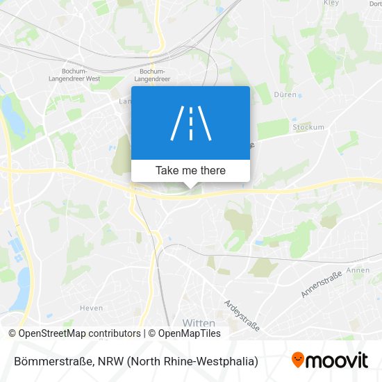 Bömmerstraße map
