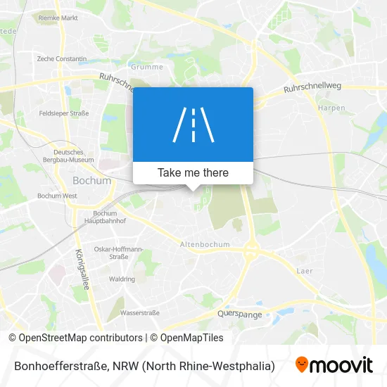 Bonhoefferstraße map