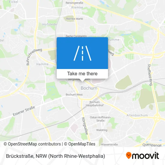 Карта Brückstraße