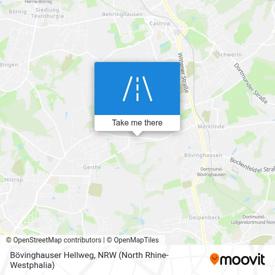 Bövinghauser Hellweg map
