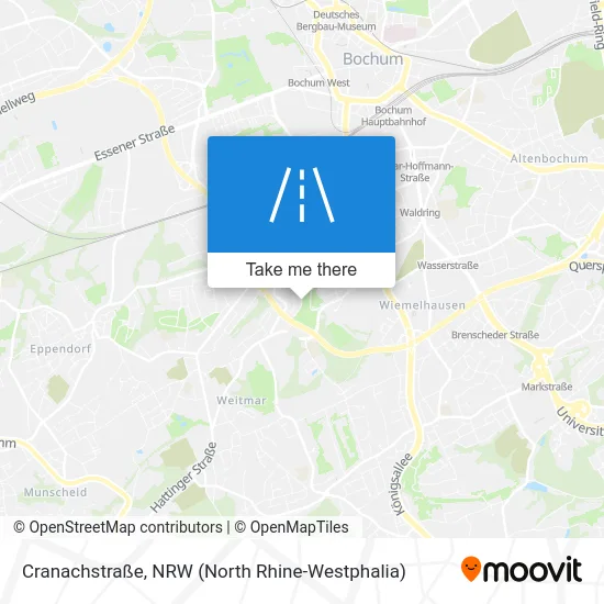 Cranachstraße map