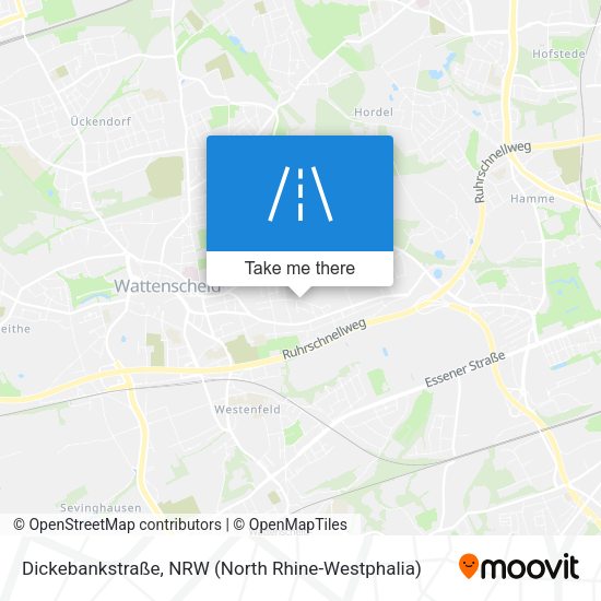 Dickebankstraße map