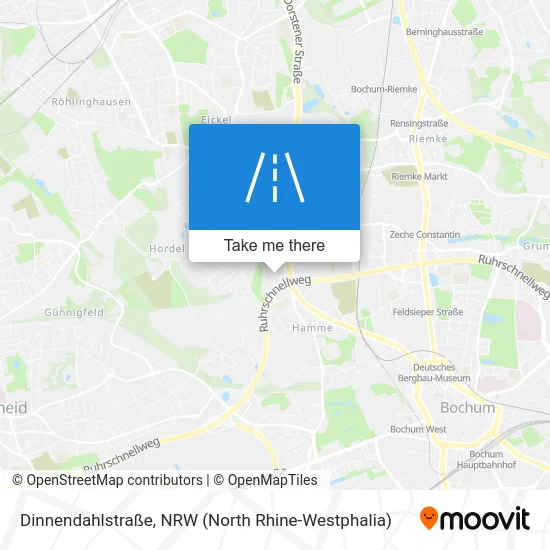 Карта Dinnendahlstraße