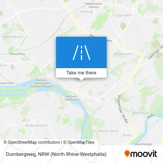 Dumbergweg map