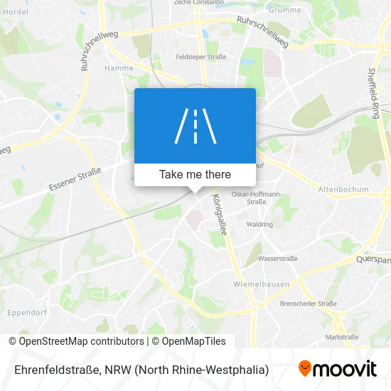 Ehrenfeldstraße map