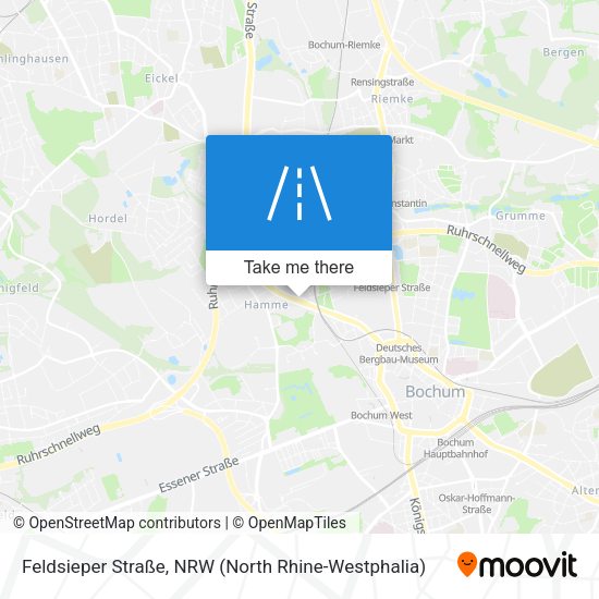 Feldsieper Straße map