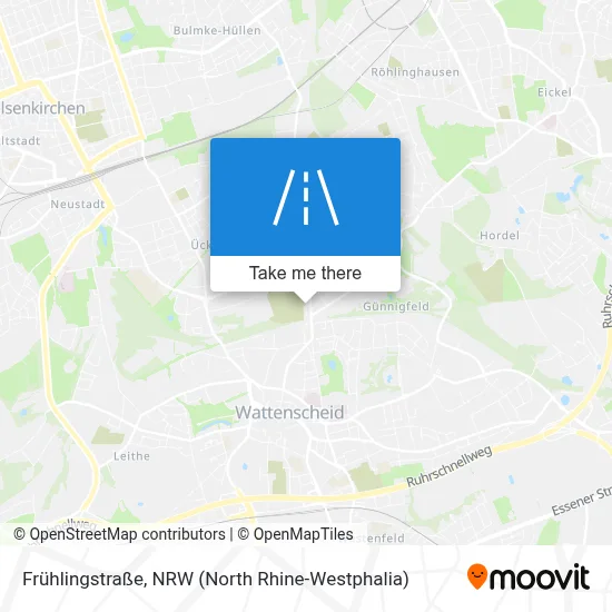 Frühlingstraße map