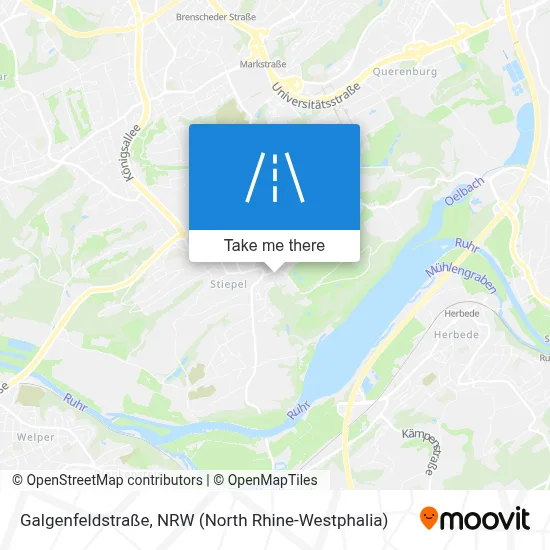 Galgenfeldstraße map