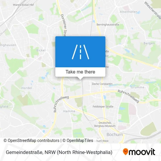 Карта Gemeindestraße