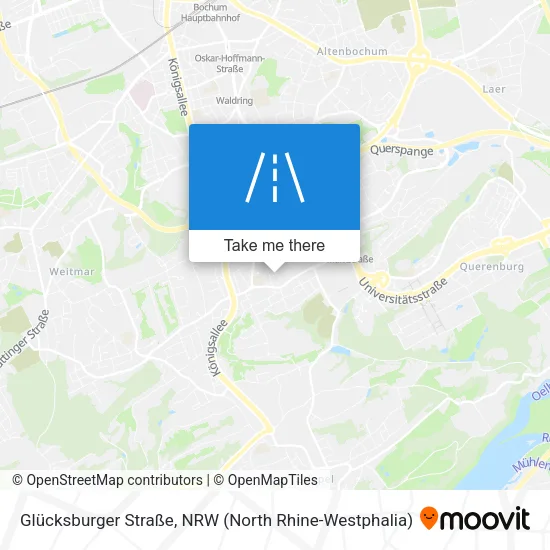 Карта Glücksburger Straße