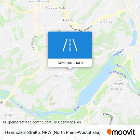 Haarholzer Straße map