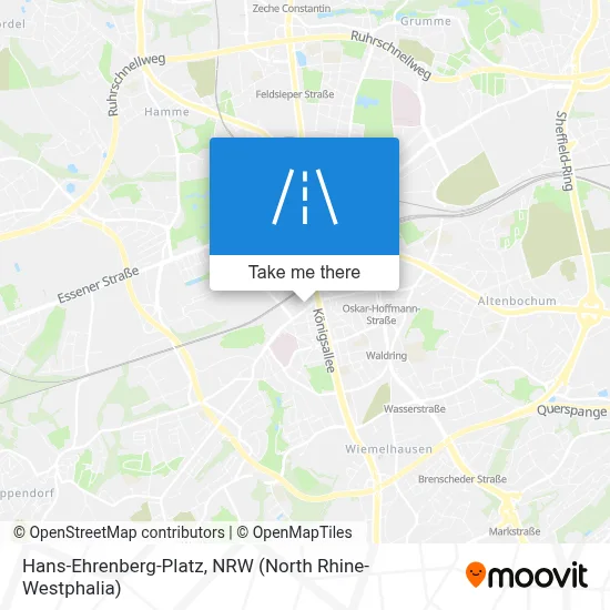 Hans-Ehrenberg-Platz map