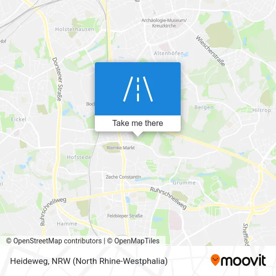 Карта Heideweg