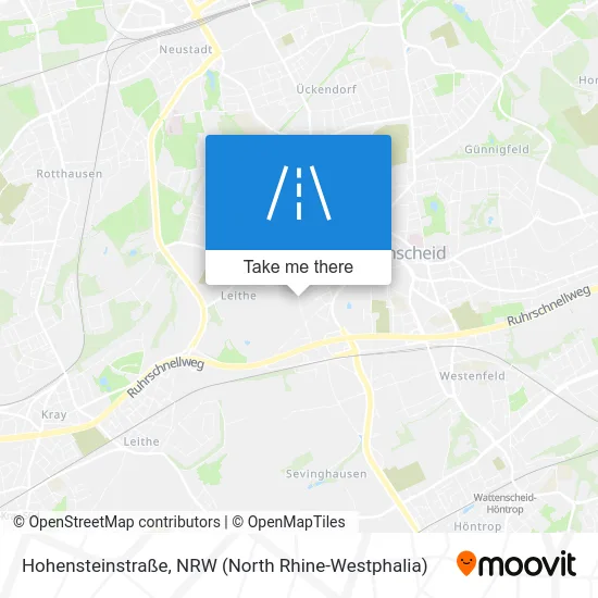 Hohensteinstraße map