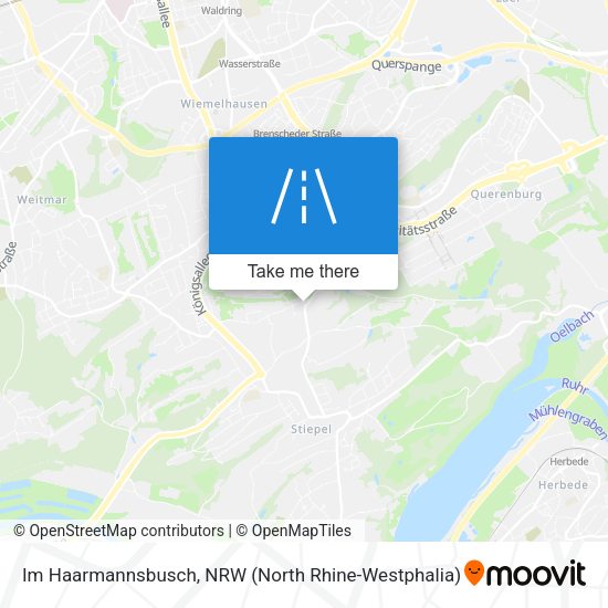Im Haarmannsbusch map