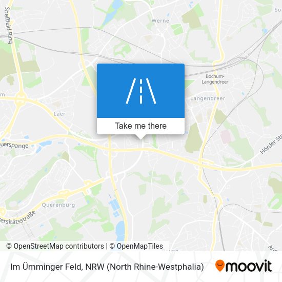Im Ümminger Feld map