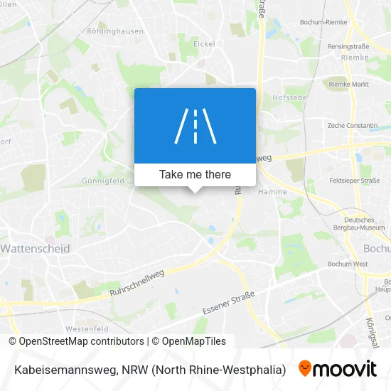 Карта Kabeisemannsweg