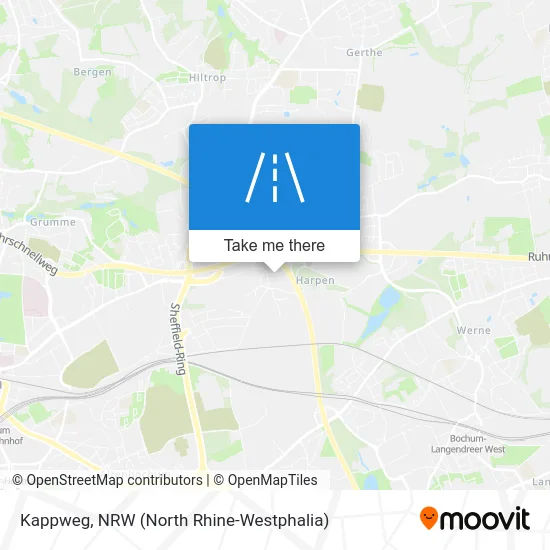 Kappweg map