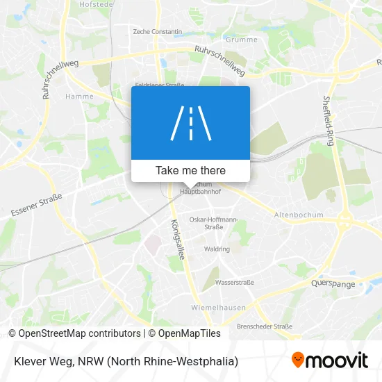 Карта Klever Weg
