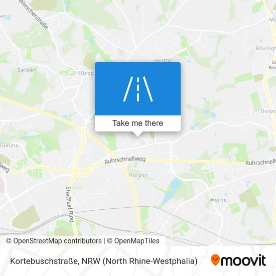 Kortebuschstraße map