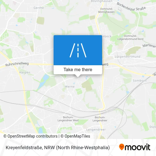 Kreyenfeldstraße map