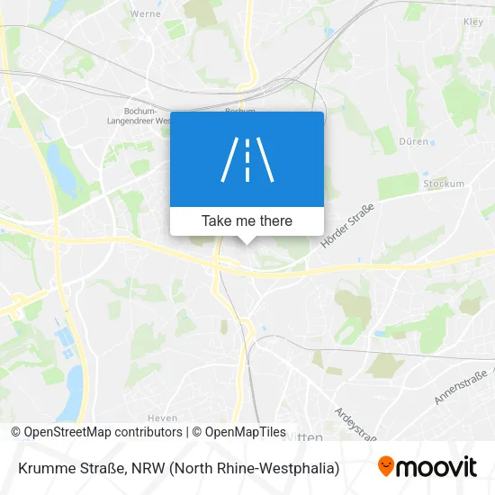 Krumme Straße map