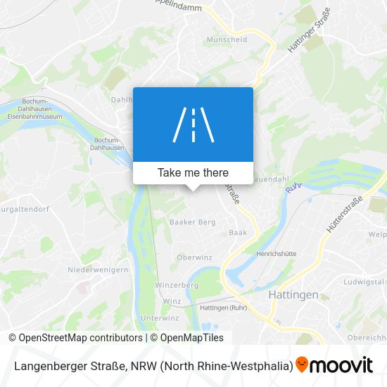 Langenberger Straße map