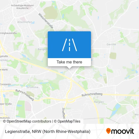 Legienstraße map