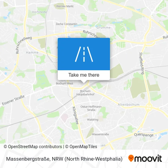 Massenbergstraße map