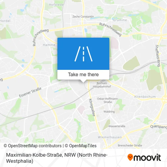 Карта Maximilian-Kolbe-Straße