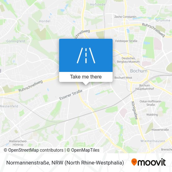 Normannenstraße map