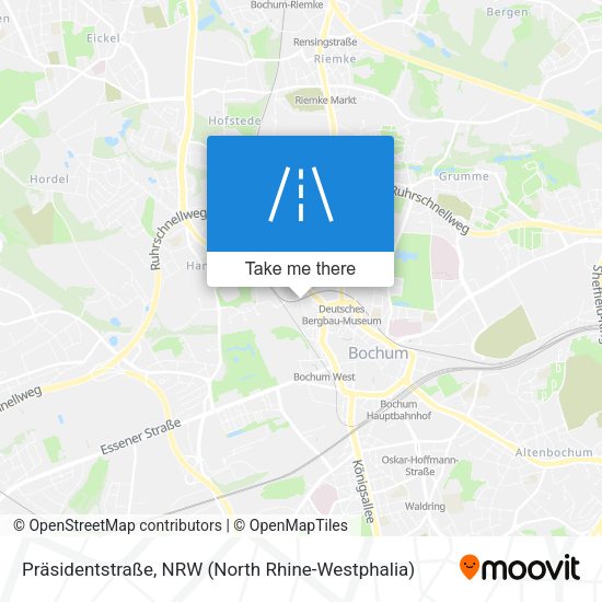 Präsidentstraße map