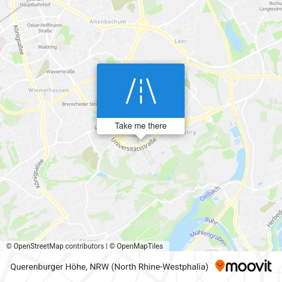 Карта Querenburger Höhe