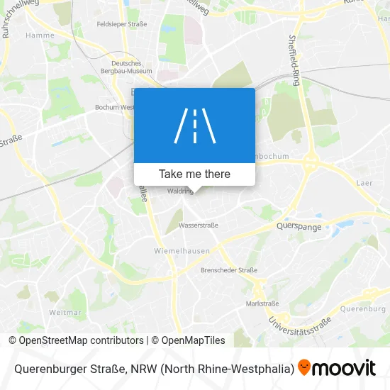 Querenburger Straße map