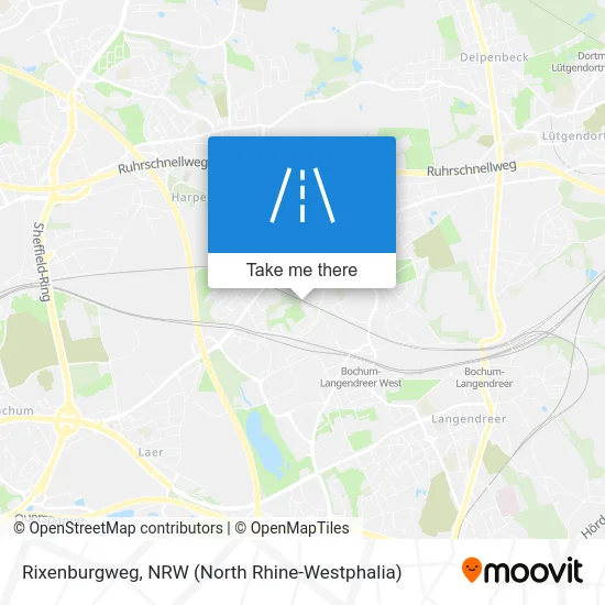 Rixenburgweg map