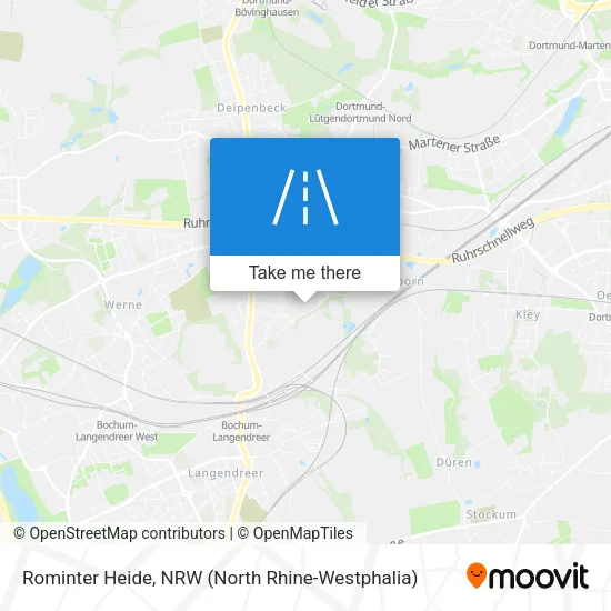 Карта Rominter Heide