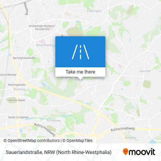 Sauerlandstraße map