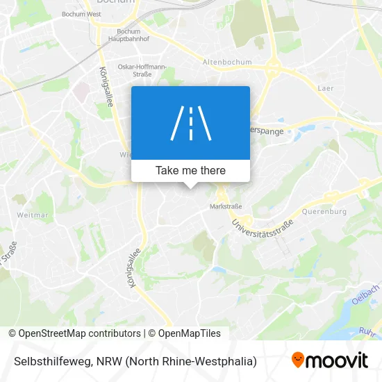 Карта Selbsthilfeweg