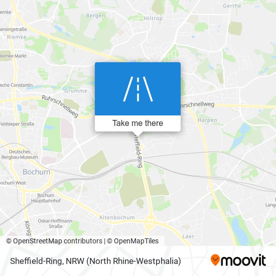 Sheffield-Ring map