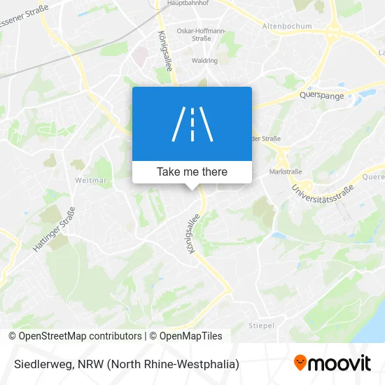 Siedlerweg map