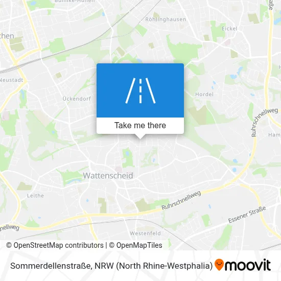 Sommerdellenstraße map