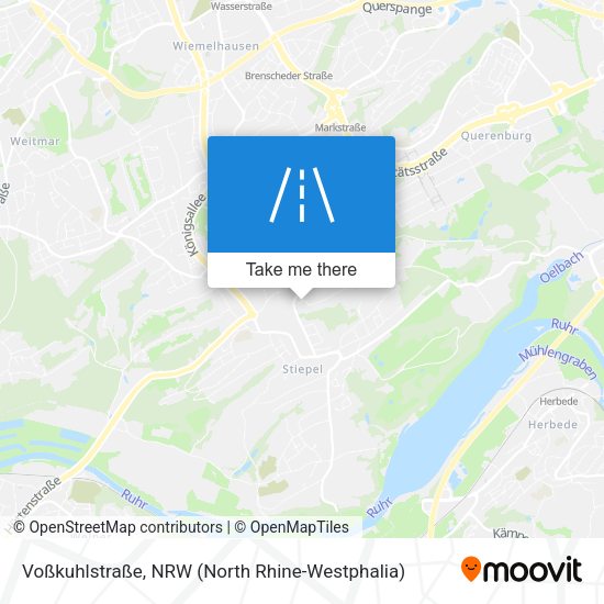 Voßkuhlstraße map