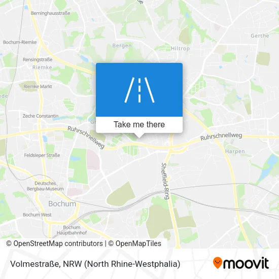 Карта Volmestraße