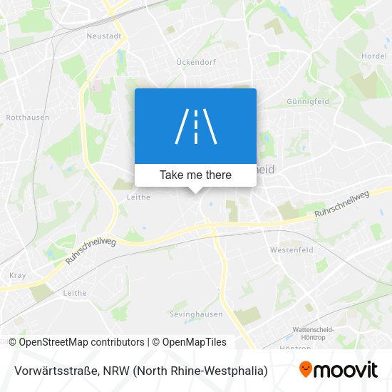 Vorwärtsstraße map