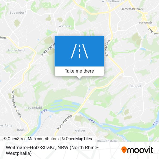 Weitmarer-Holz-Straße map