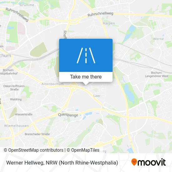 Карта Werner Hellweg