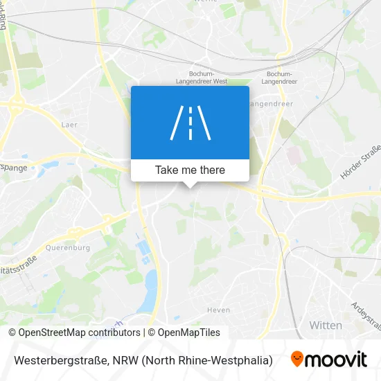 Карта Westerbergstraße