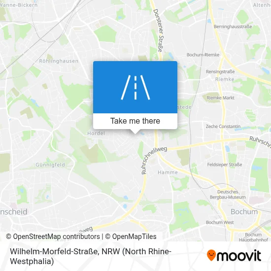 Wilhelm-Morfeld-Straße map